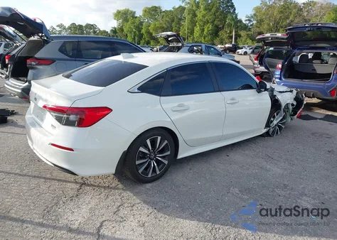 2024 Honda Civic Ex из США, поврежденный, VIN 2HGFE1F74RH327792